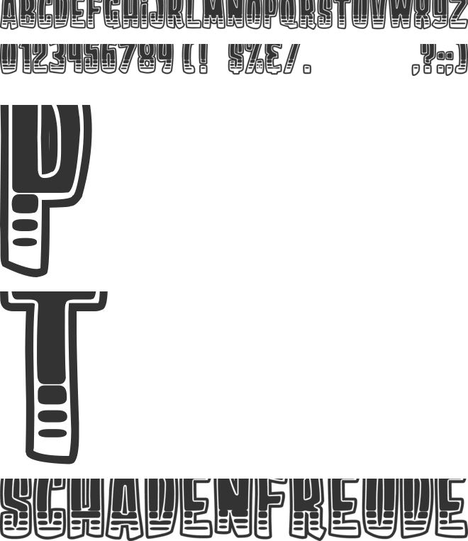 Strange Marvel font preview