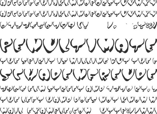Poppy font preview