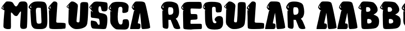 Molusca Regular font