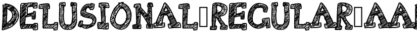 Delusional font download