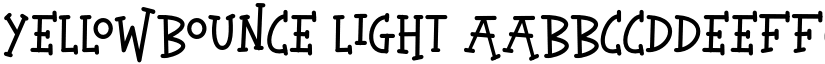 YELLOWBOUNCE font download