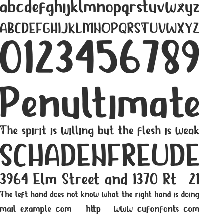 Cats Delight DEMO font preview