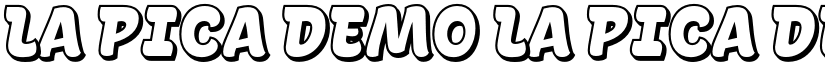 La Pica Demo La Pica Demo font