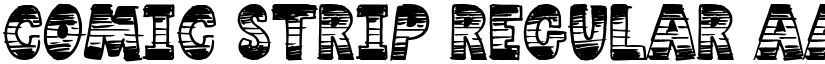 Comic Strip Regular font