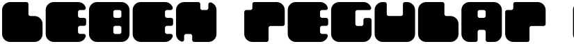 Leben Regular font