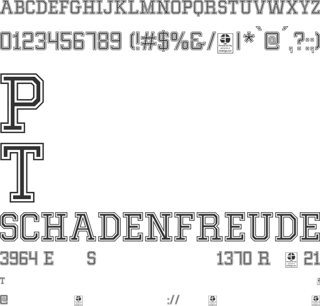 MIXIVA-COLLEGE Demo font preview