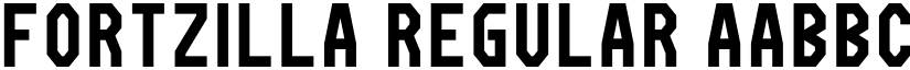 Fortzilla font download