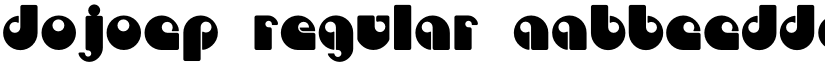 DojoCP Regular font