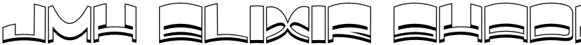 JMH Elixir Shadow Regular font