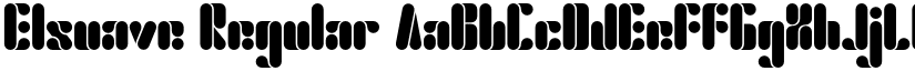 Elsuave Regular font