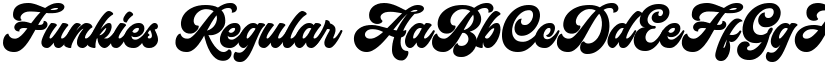 Funkies Regular font