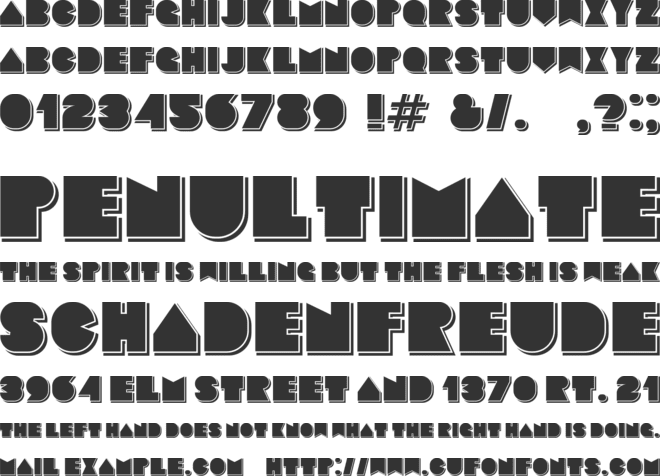 Basenglah font preview