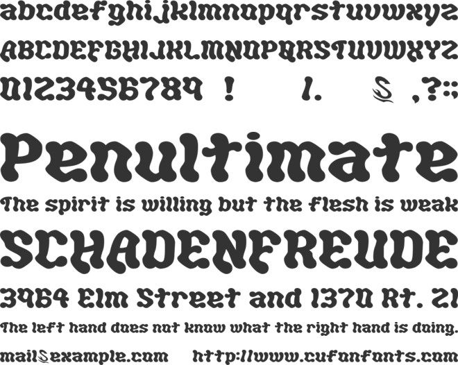 Hot Chocolate__G font preview