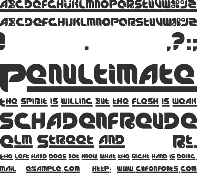 ArnStylo font preview
