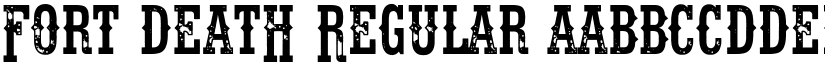 Fort Death Regular font