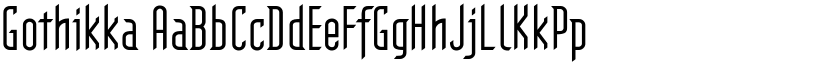 Gothikka font