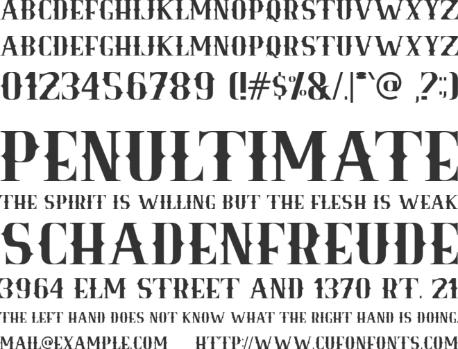 Royale Kingdom  DEMO font preview