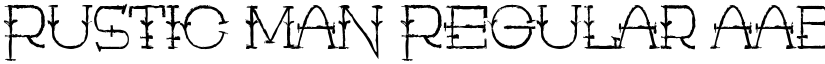 Rustic Man Regular font