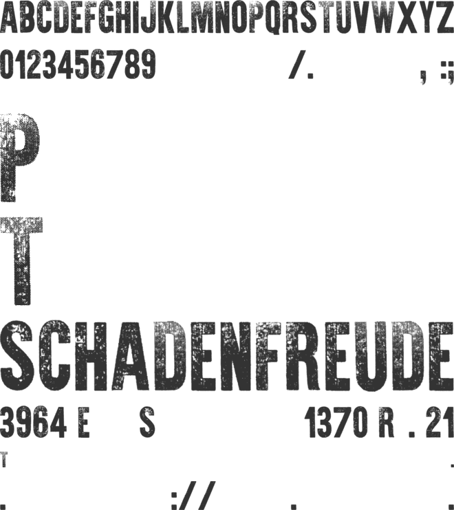 War is Over font preview