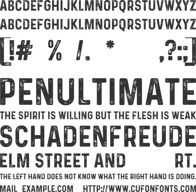 Prequel Demo font preview