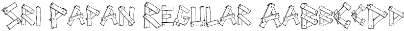 Sri Papan Regular font