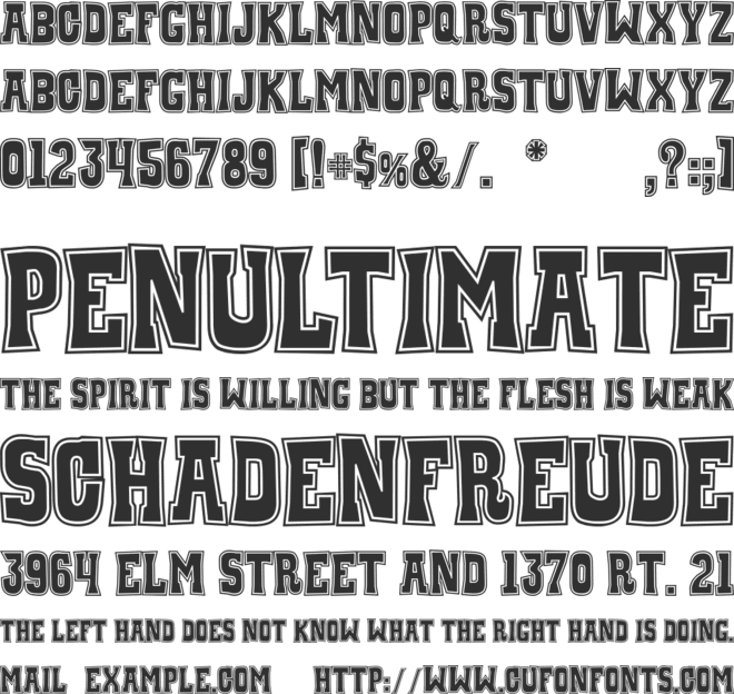 Whiskey Town font preview