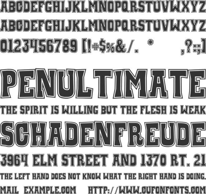 Whiskey Town font preview