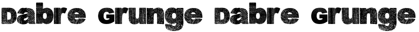 Dabre Grunge Dabre Grunge font