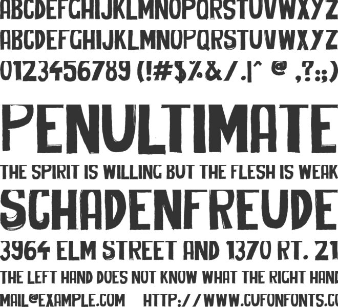 Cheap Potatoes Black font preview