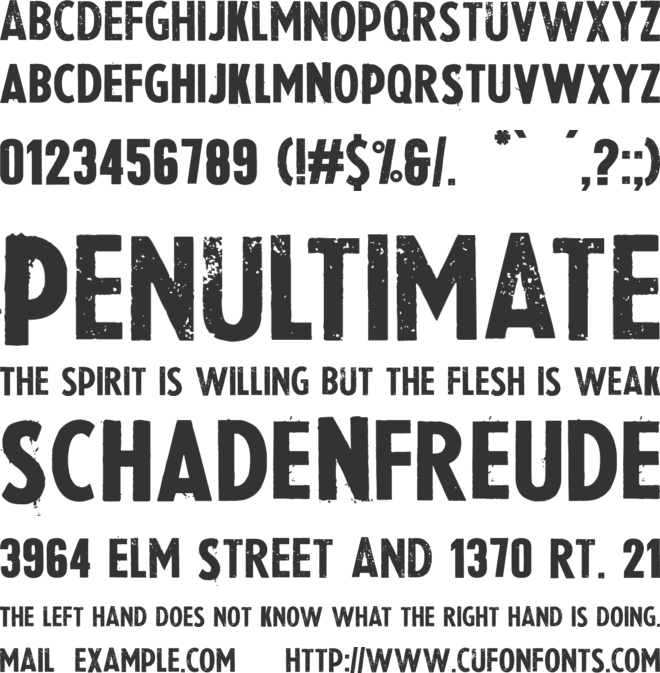 LaPresse font preview