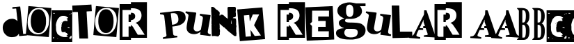doctor punk Regular font