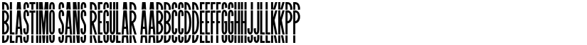 BLASTIMO SANS Regular font