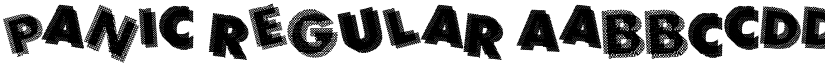 Panic Regular font