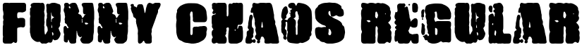 FUNNY CHAOS Regular font
