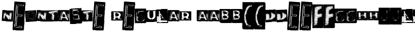 NeonTaste Regular font
