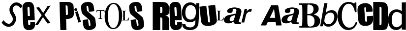 Sex Pistols Regular font