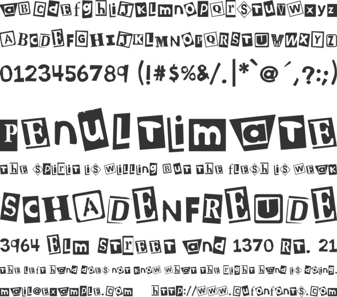 KB3WeHaveYourChocolate font preview