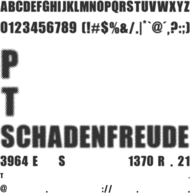 DOTIMPACT font preview