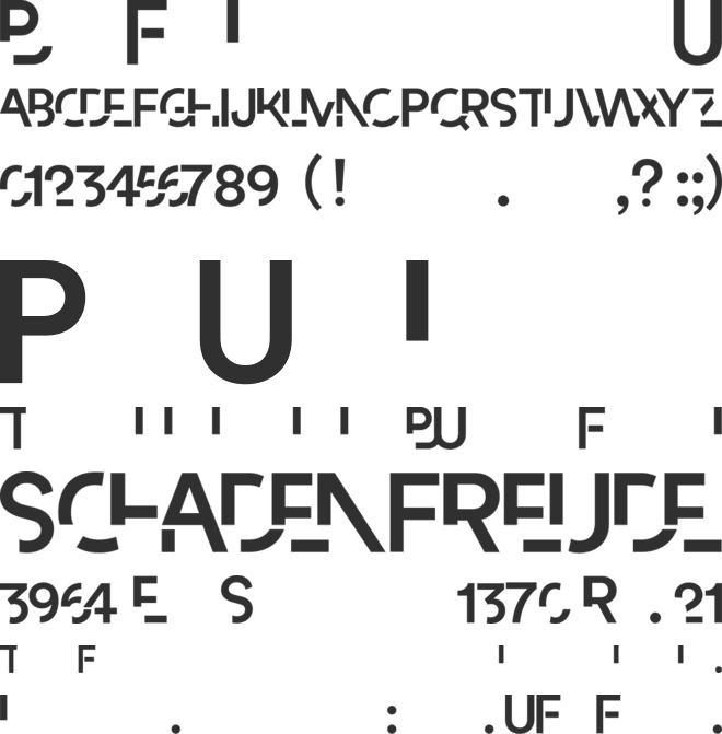 Paradox font preview