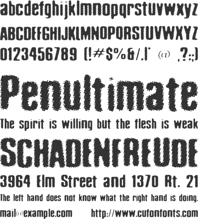 acid_reflux font preview