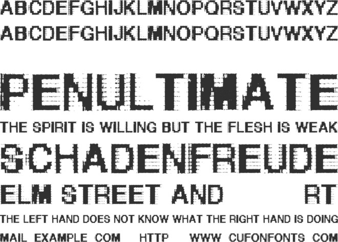 Helvetica-grosse-bit font preview
