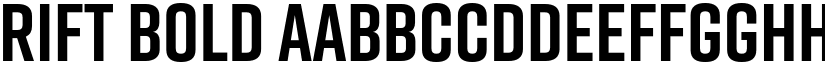 Rift Bold font