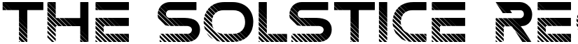 THE SOLSTICE font download