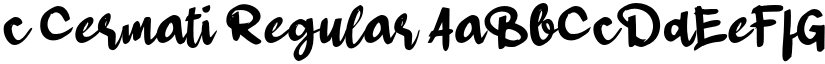 c Cermati font download