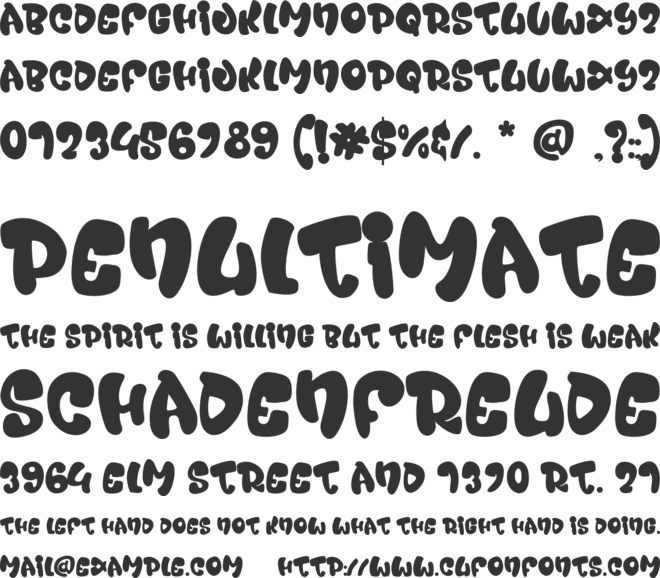 Nala Junior font preview