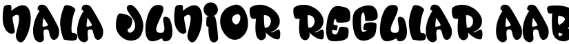Nala Junior Regular font