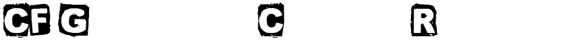 CF Green Corn Regular font