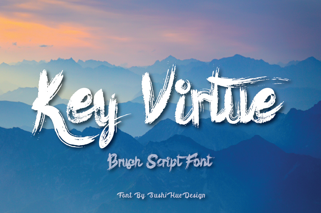 Download Free Key Virtue Font Download Free For Desktop Webfont PSD Mockup Template