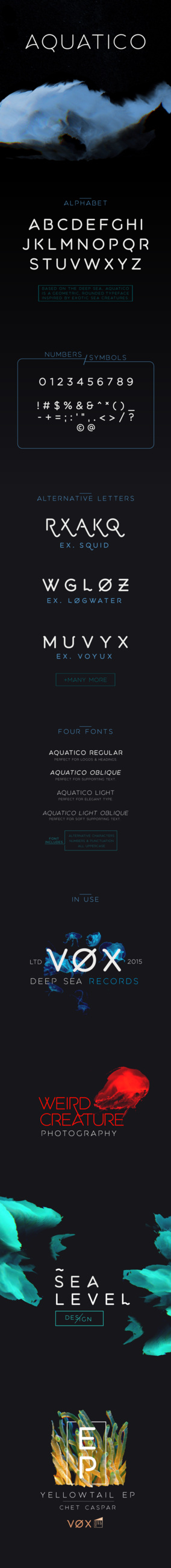 aquatico font free download