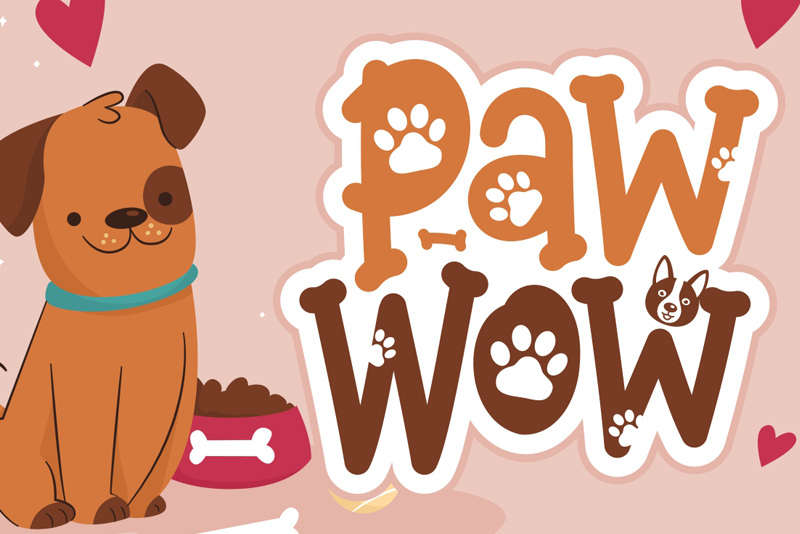 Paw Wow Block Font : Download Free for Desktop & Webfont
